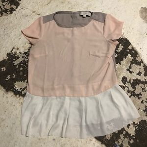 Loft tri-color top